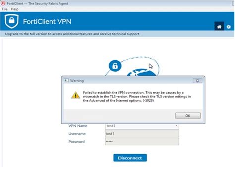 we've ticked all tls version in internet option. . The motionpro client fails to establish the vpn connection